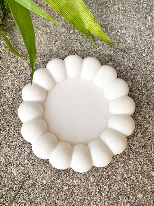 Large Bubble Jesmonite Tray + Coaster