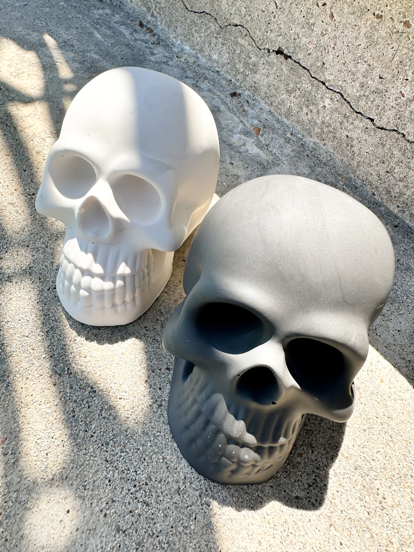 Skull Jesmonite Halloween Decor