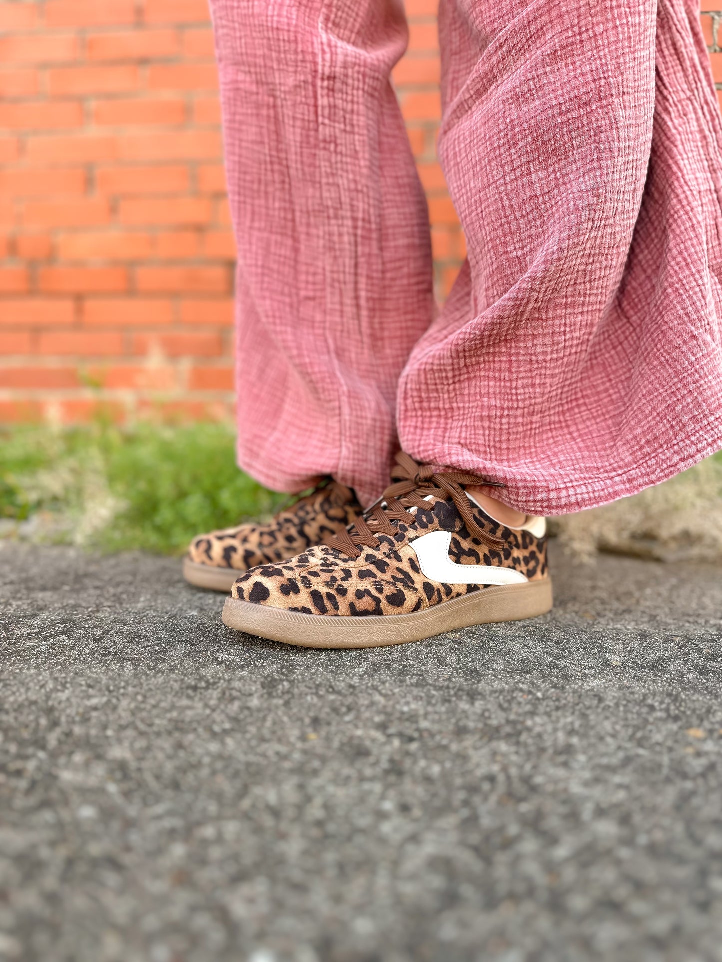 Claire Leopard Sneaker