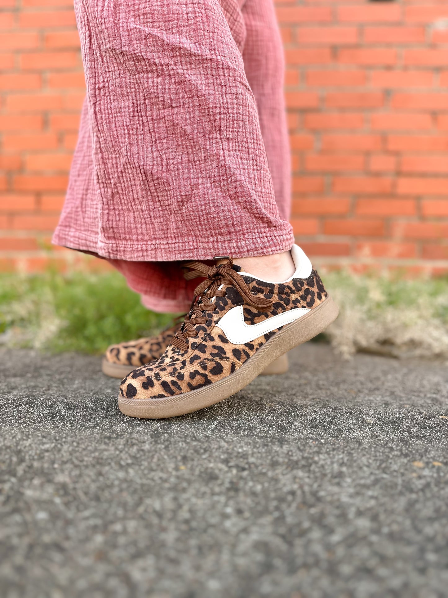 Claire Leopard Sneaker