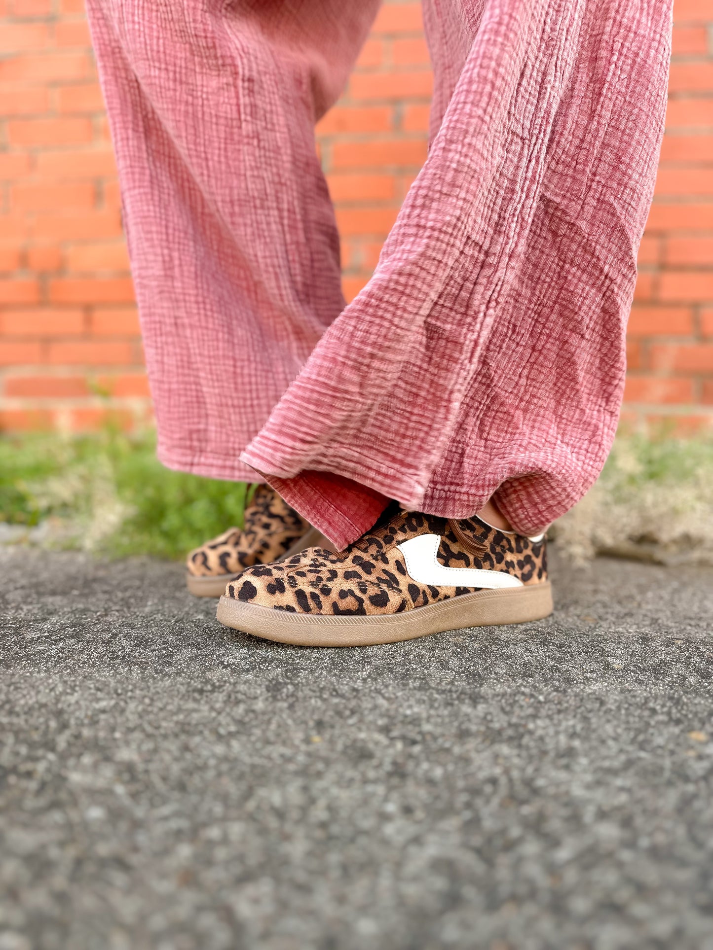 Claire Leopard Sneaker