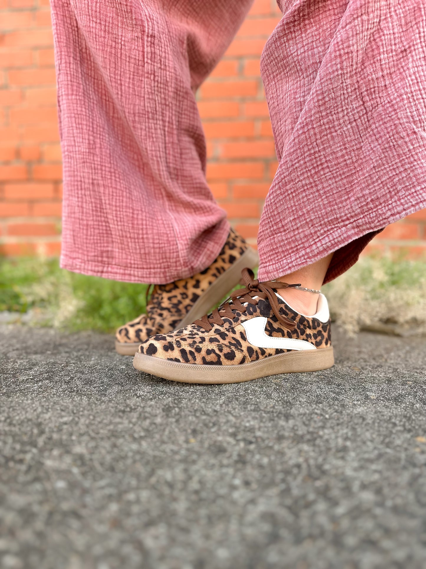 Claire Leopard Sneaker